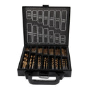 Professional Tool HSS Titanium Drill Bit Set 99Pcs Bits in Metal Storage Ca