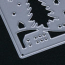 Snowflake Tree Cutting Dies Stencils Scrapbook Embossing DIY Craft Card