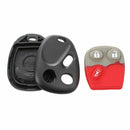 2X Remote Keyless Entry Blank Key Fob Case Shell Pad For Chevrolet Chevy Gm B6M4