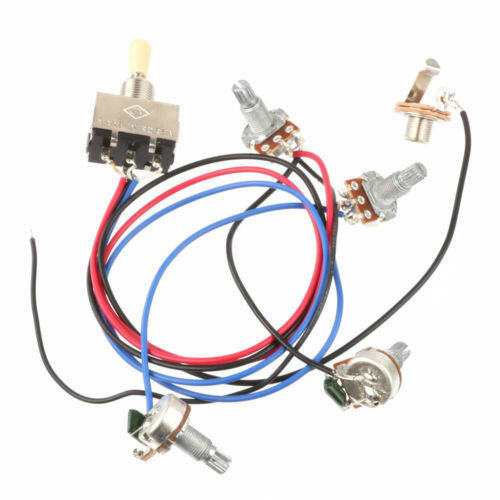1 Set Guitar Wiring Harness Easy-Setting-up Fit for Gibson and LP Style Guitars