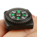 Portable Mini Watchband Navigation Wrist Compass For Survival Camping Hiking