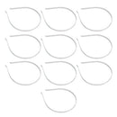 10Pcs Blank Headbands Metal Hair Band Lots DIY Accessories