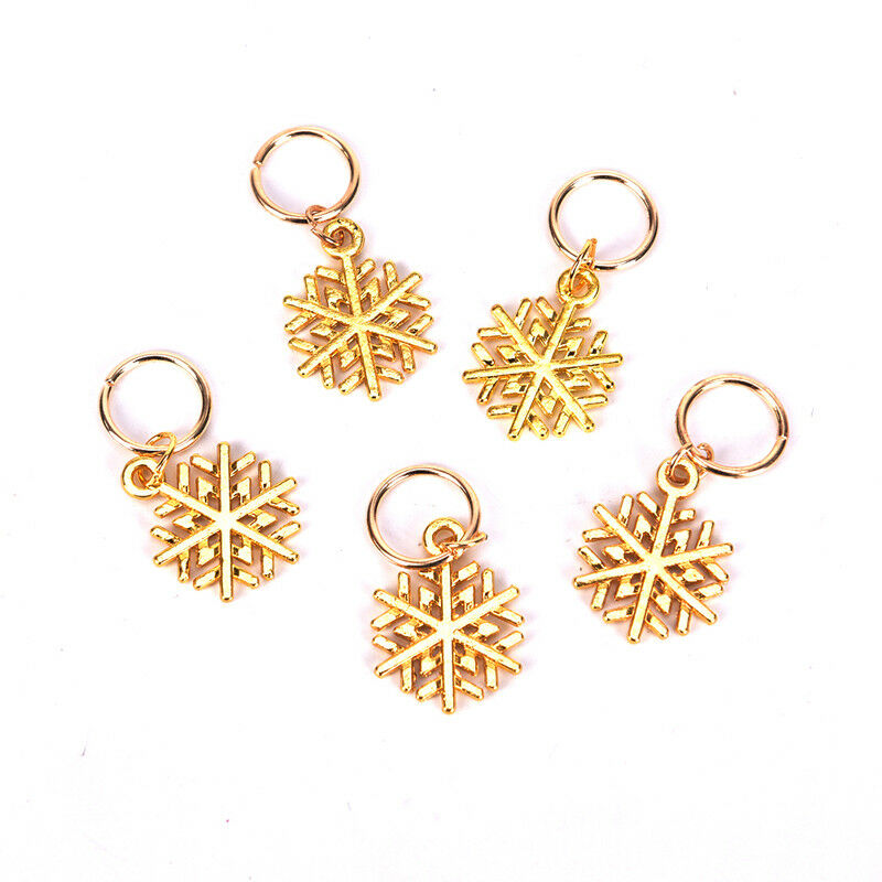 80Pcs Decorations Pendants Dreadlocks Beads Metal Cuffs Hair Rings Clips â„–[