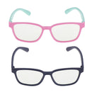 2x Kid Eyeglass Anti Blue Light Sunglasses UV400 Computer Glasses Eyewear
