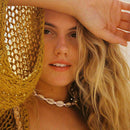 Women Handmade Cowrie Sea Shell Necklace Choker Beach Jewelry