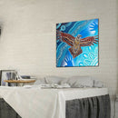 DIY Drawing Kit 5D Flying Eagle Full Round Drill Diamond Painting Craft