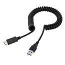 Stretch USB-C USB 3.1 Type C to USB 3.0 A Male Data Charge Cable for Tablet