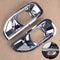2pcs Chrome Front Fog Light Cover Trim Decoration fit for Jeep Wrangler JL 2019