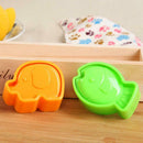 3pcs Sushi Rice Balls Mold Kid Bear Elephant Fish Shape DIY Cooking Kitchen Tool