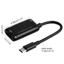 USB-C Type C to HDMI Adapter USB 3.1 Cable For   Android Phone Tablet Black LJ