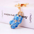 2x Handmade Pi Xiu Lucky Keychains to Bring Wealth Fortune Car Bag Key Rings