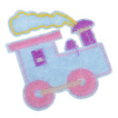 8pcs Novelty Car Train Applique Embroidered Sew Iron on Patches Badges Decor
