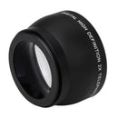 52mm 2X Magnification Telephoto Lens for Nikon AF-S 18-55mm 55-200mm Lens C