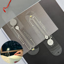 Portable LED Bookmark Light 0.25mm Ultra Thin Card Flashlight Reading Lamp ST971