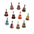 50Pcs Wooden Buttons For Sewing Crafts Clothes 2 Holes Mixed Guitar C6R2