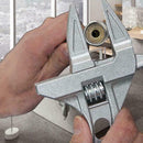 16-68mm Adjustable Wrench Large Opening Bathroom Spanner Wrench Tool Equipm Z8T5