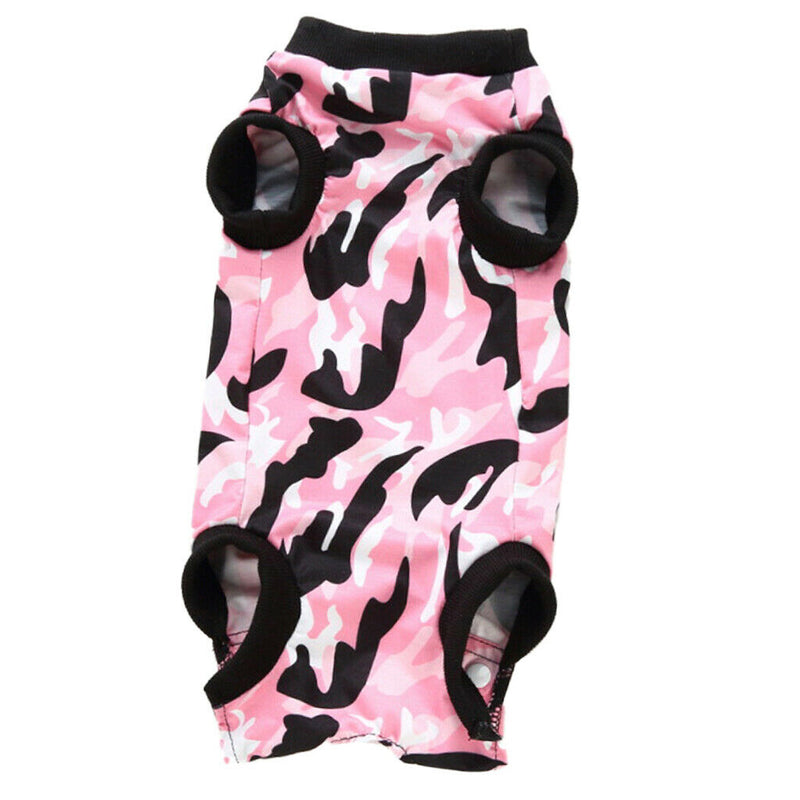 2 x Pet Recovery Suit for Abdominal Wounds or Skin Diseases, E-Collar