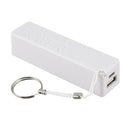 Portable External Power Bank Battery Charger 18650 with Keychain (Without Bat D1