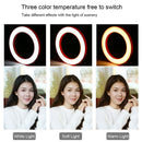 3.6*Photography LED Selfie Ring Light Dimmable Camera Makeup Video Live Stu BX