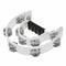 Double Row Jingles Half Moon Musical Tambourine Percussion Drum White Party