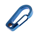 3pcs Titanium Alloy Carabiner Clip Snap Hook Keychain Camping Outdoor Tools
