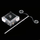 3pcs Earrings Necklace Jewelry Display Rack Metal Stand Organizer Holder