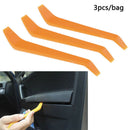 3Pcs Auto Car Radio Door Clip Audio Removal Installer Pry Plastic Hand Tool  ME