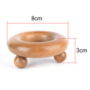 New Wood Body Reflexology Acupuncture Shiatsu Massager Roller Meridi Gw