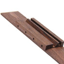 Ukulele Bridge 110mm Rosewood Set  ABS Saddle Nut For Uku Accs Luthier