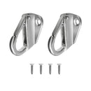 2 Pieces Marine Grade Stainless Steel Spring Hooks Fending Boat/Yacht