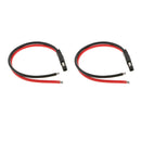 2 Pieces 10AWG SAE Plug Harness Extension Connector Cable For Car Motor Solar