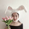 Cotton Bunny Ear Hat Plush Head Warmer Photographing Props Cap Xmas New Year