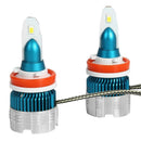 2pcs Mi2 H8/H9/H11 LED Car Headlight Bulbs 50W 6000lm 6500k 12V Headlamp