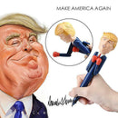 8" Donald Trump Talking Boxing Pen- Novelty Writing Funny Spoof Gag Gift New