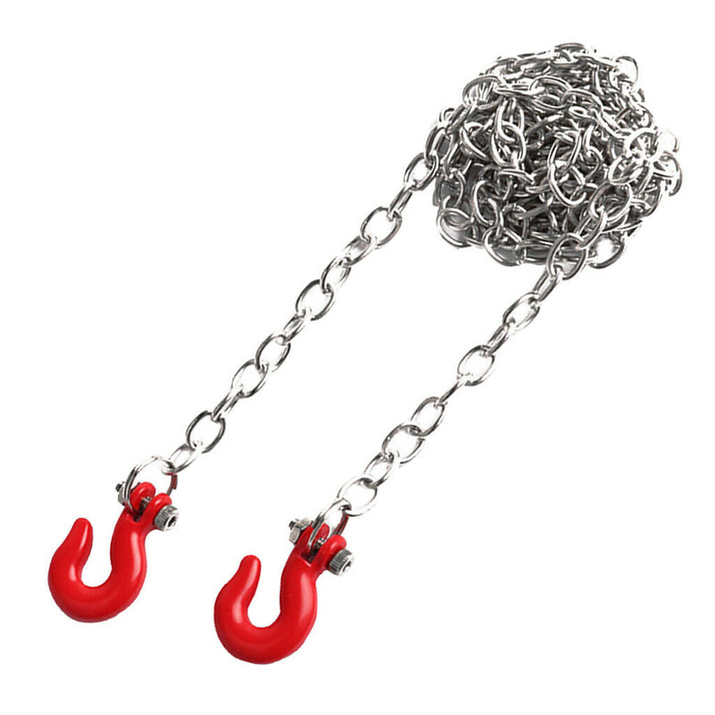 RC Racing Car 1/10 Trailer Hook Simulation Tow Chain for Axial SCX10 RC4WD D90