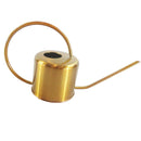 900ml Solid Stainless Steel Golden Long-Mouth Watering Pot Household Garden