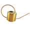 900ml Solid Stainless Steel Golden Long-Mouth Watering Pot Household Garden