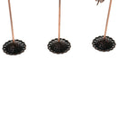 3Pcs/Set Metal Showcase Earrings Jewelry Display Stand Organizer Holder Rack