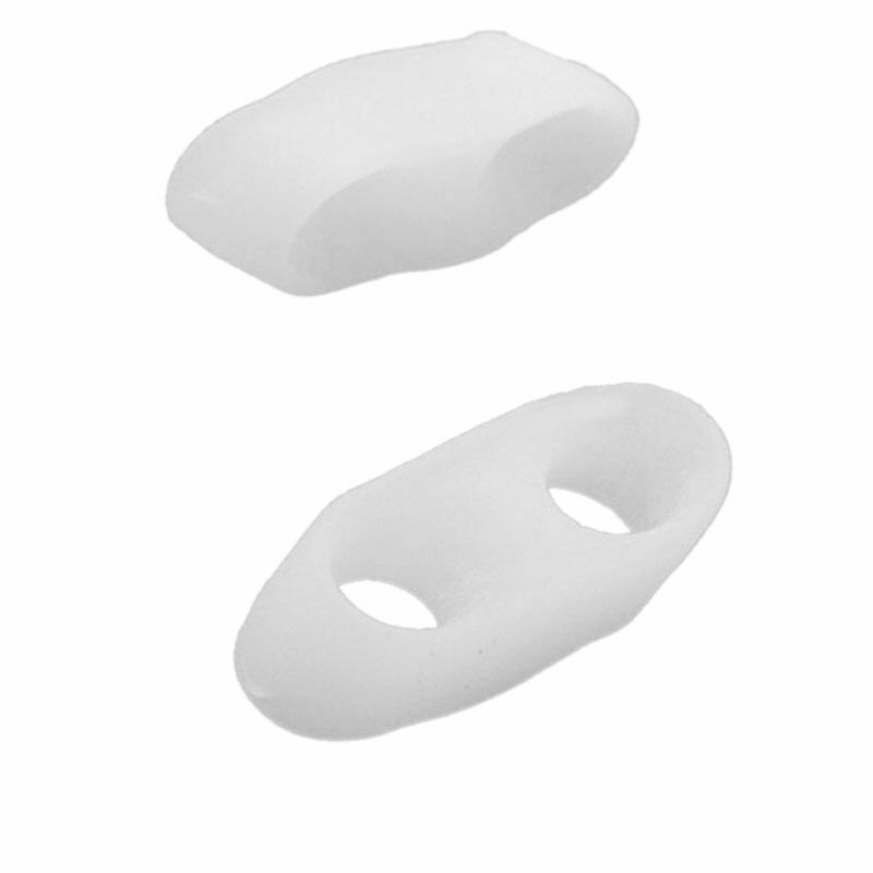 1Pair Silicone Gel Toe Spacer Separator Straightener Spreader.Bunion Pain F JwTO