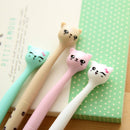 Cat Gel Pens Novelty Kids School Office Gift Cartoon Stationery Toys Xmas good