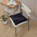 2x Soft Square Seat Cushion Home Garden Outdoor Chair Patio Sofa Pad Dark Blue