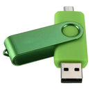 USB Mini Memory Stick 16GB USB 2.0 Memory Flash Drive OTG for Handy PC Gree
