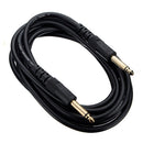 3M10Ft6.35Mm Guitar Amp Instrument Patch Straight Jack Male Lead Cable Cord ME
