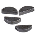 4 Pieces Gray Ring Wrench Sawmill Metal Circular Half Stem Wrench For 49cc 60cc