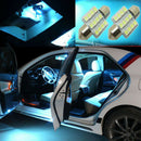 2Pcs Universal Bulbs 12smd LED DE3175 For Car Interior Dome Map door Lights Hot