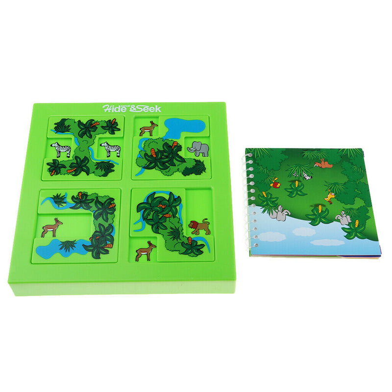 Interactive Game Hide & Matching Animal Brain Teaser for Kids Toddler IQ EQ