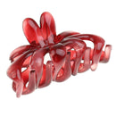 Large Red Hair Claw Clamp Clip Acrylic Barrette Hair Accessories Hairwear