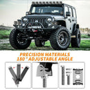 Square 23W LED Work Light 12V 24V Off Road Flood Spot Lamp For Car Truck SUS Hn