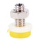 10p cs Mini 2mm Brass Banana Socket Jack For Audio Cables Plug Connector BD3c
