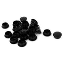 24Pcs Round Blanking End Caps Tubing Pipe Insert Bung 15mm x 12mm I6D6
